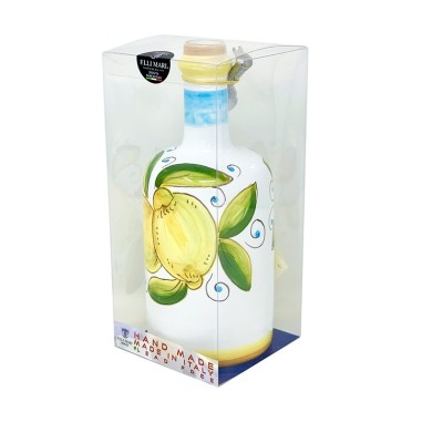 Oil bottle 0,75L 25,36oz Taormina Italian Pottery