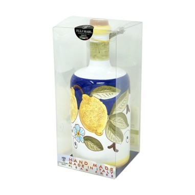 Oil bottle 0,75L 25,36oz Positano Light Handcrafted Deruta Pottery