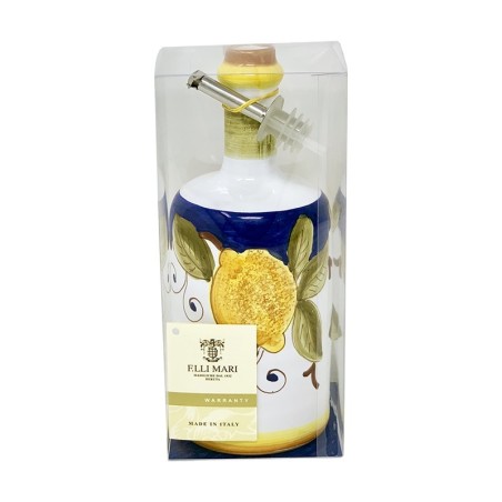 Huilier 0,75L 25cm Positano Light Céramique artisanale italienne originale de Deruta