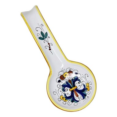 Lèche-sauce Ricco Deruta Céramique artisanale italienne originale de Deruta