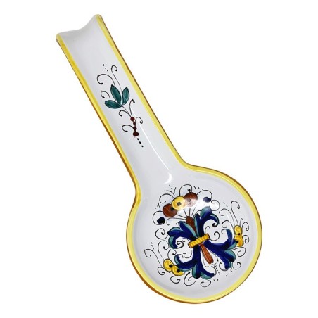 Lèche-sauce Ricco Deruta Céramique artisanale italienne originale de Deruta