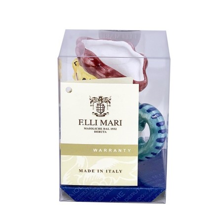 Rooster creamer 3,5" Ricco Deruta Italian Pottery