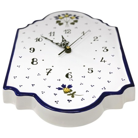 Wall clock 15" Cortina Italian Pottery