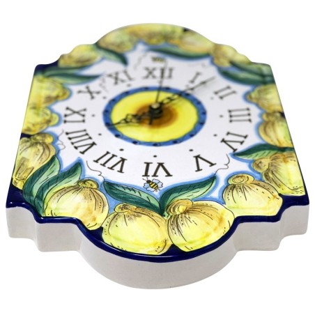 Orologio 36cm Amalfi  ceramica di deruta