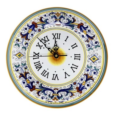 Horloge murale rond 30cm Ricco Deruta