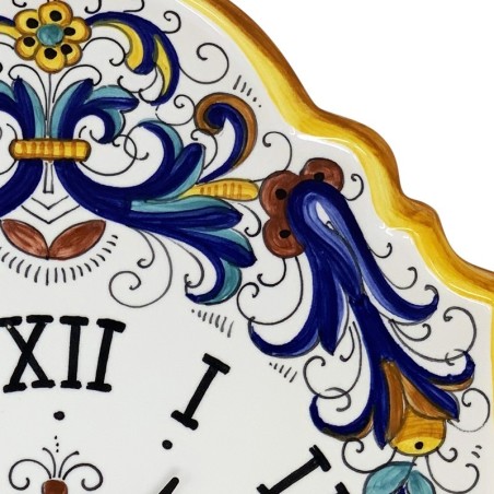 Horloge murale 30x24cm Ricco Deruta