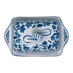 Butter dish 8" Turchese 2