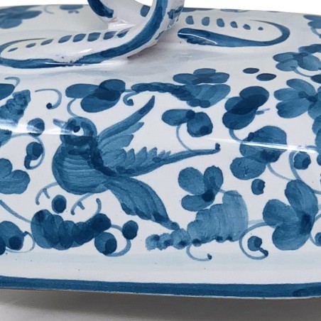 Butter dish 8" Turchese