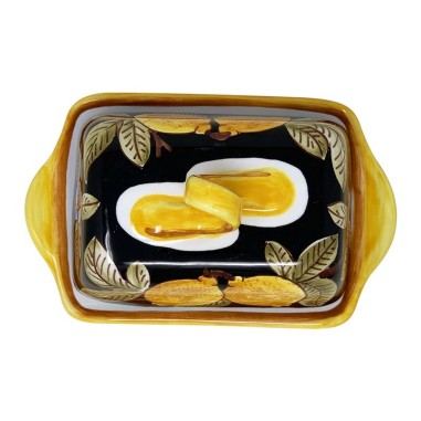 Beurrier 20cm Positano Noir