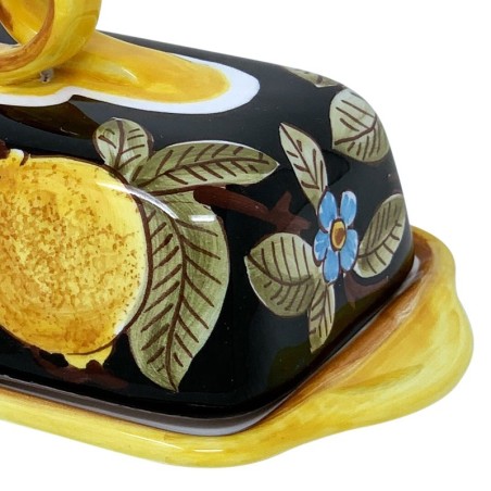 Beurrier 20cm Positano Noir