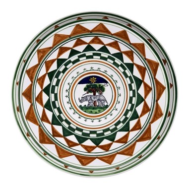 Dinnerware Palio di Siena - Selva Handcrafted Deruta Pottery