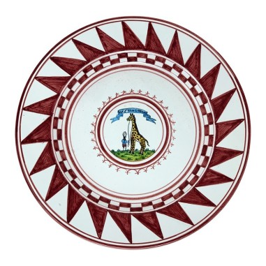 Assiette de table Palio di Siena - Giraffa