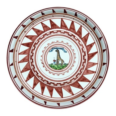 Dinnerware Palio di Siena - Giraffa Handcrafted Deruta Pottery