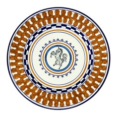 Dinnerware Ricco Deruta Ornato Italian Pottery