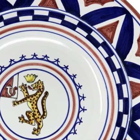 Piatto Tavola Palio di Siena - Pantera