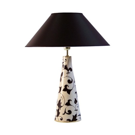 Lamp 70cm de haut Imperial Céramique artisanale italienne originale de Deruta