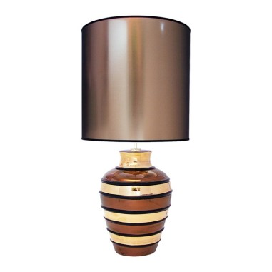 Lamp 35" Riflessi Italian Pottery