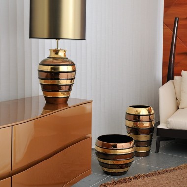 Porta vaso 35cm Riflessi