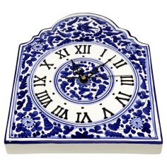 Wall clock 12" Arabesco Blu 2
