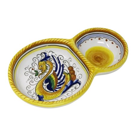 Olive dish bowl Raffaellesco Italian Pottery