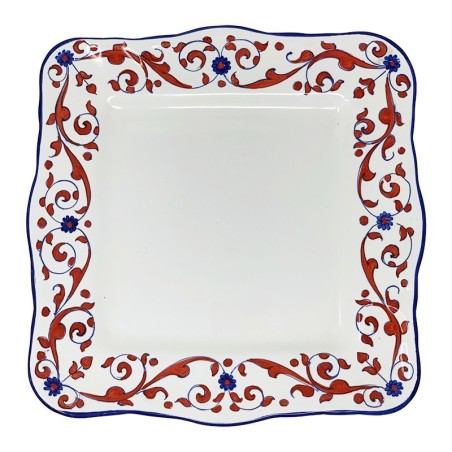 Dinnerware Asso di Cuori Handcrafted Deruta Pottery