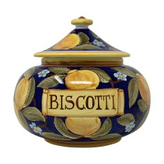 Biscottiere ceramica artigianale di Deruta