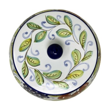 Biscotti jar 10" Fruit