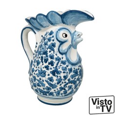 Arabesco turquoise breakfast cup Italian Pottery