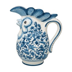 Wall clock 15" Turchese Italian Pottery 2