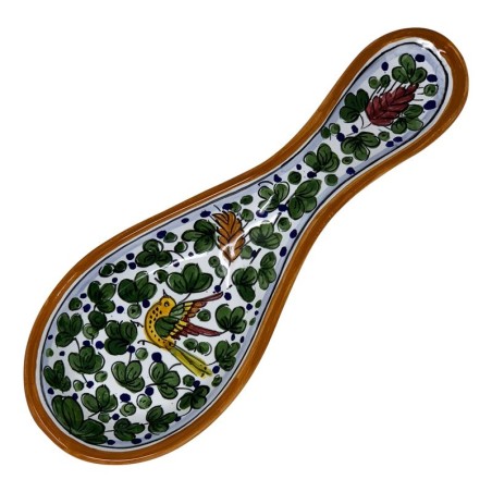 Poggiamestolo Arabesco Color  ceramica di deruta