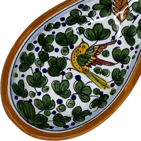 Poggiamestolo Arabesco Color  ceramica di deruta