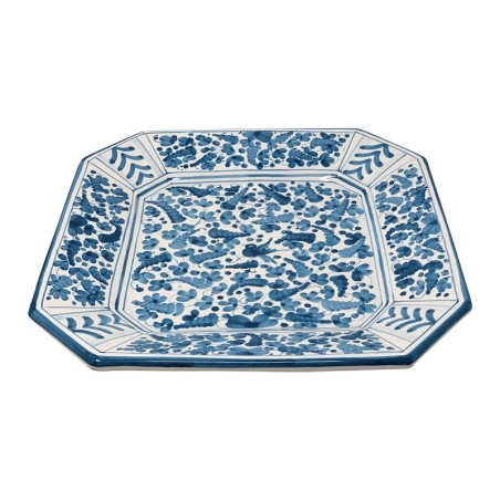 Wall platter 14" Arabesco Handcrafted Deruta Pottery