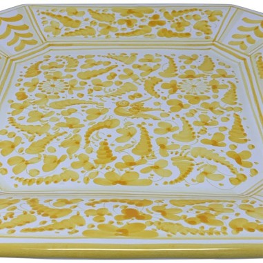 Wall platter 14" Arabesco