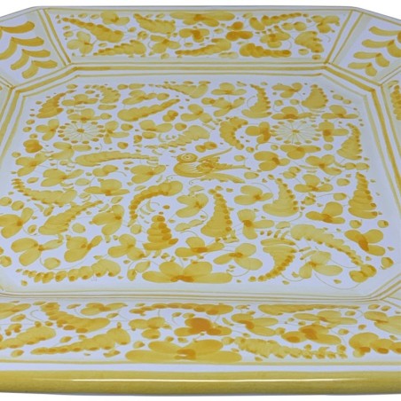 Wall platter 14" Arabesco