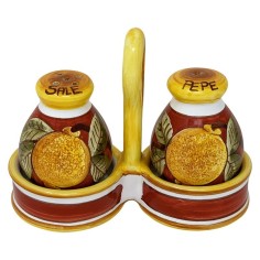 Tagliere Scudo 34x21cm Positano Rosso