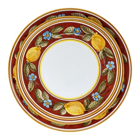Dinnerware Positano Handcrafted Deruta Pottery