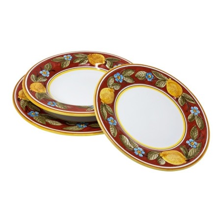 Dinnerware Positano Handcrafted Deruta Pottery