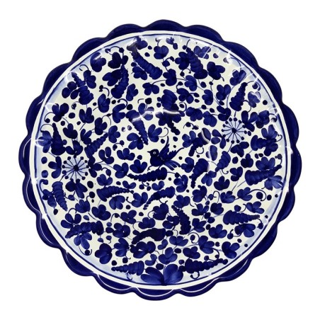 Fruttiera 25cm Arabesco Blu