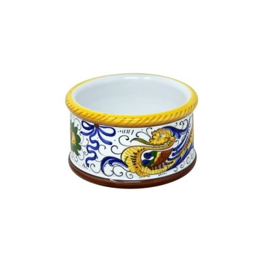 Wine coaster 5" Raffaellesco Handcrafted Deruta Pottery