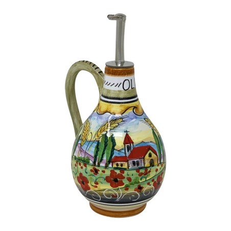 Huilier 25cm Colli Umbri Céramique artisanale italienne originale de Deruta