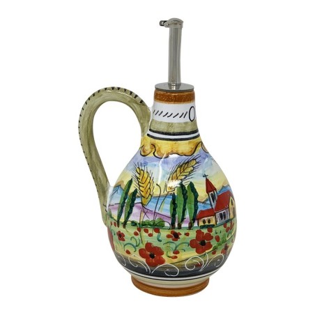 Huilier 25cm Colli Umbri Céramique artisanale italienne originale de Deruta