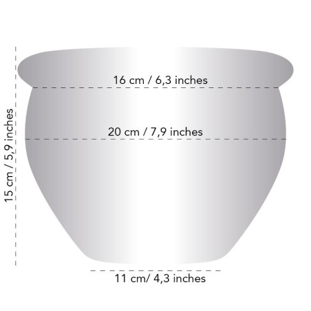 Cachepot Ricco Deruta