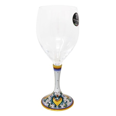 Calice Piumetta  ceramica di deruta
