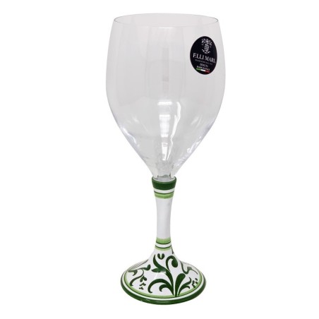 Calice Green  ceramica di deruta
