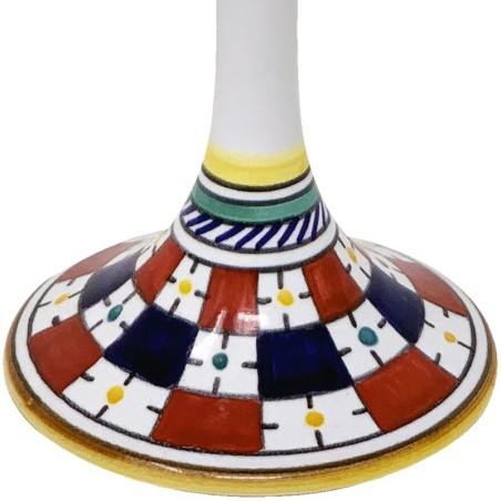 Atelier Pinot Noir/Rioja 20,3oz goblet Scacco Matto Handcrafted Deruta Pottery