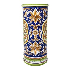 Umbrella stand 20" Ricco Deruta Italian Pottery 2