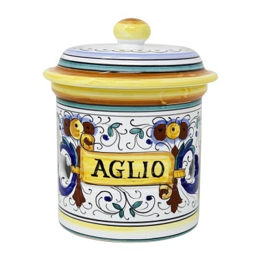 Bocal à ail 17cm Ricco Deruta