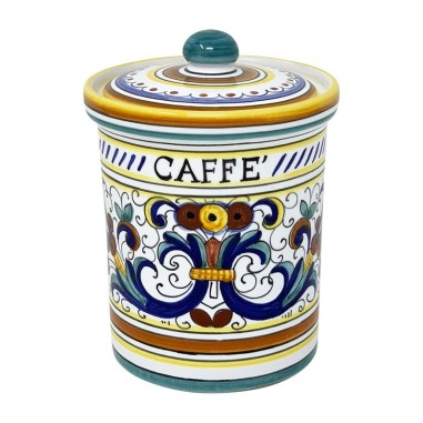 Bocal de cuisine 16cm Ricco Deruta Céramique artisanale italienne originale de Deruta