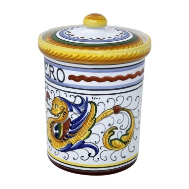 Raffaellesco Jar 6,3" Italian Pottery