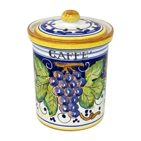 Bocal de cuisine 16cm Bacco Céramique artisanale italienne originale de Deruta